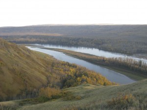 Future Location of Site C dam