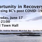 Opportunity in Recovery: Discussing BC’s post COVID-19 future